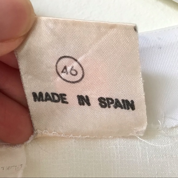 Vintage floral print midi dress with faux wrap top - Picture 16 of 16